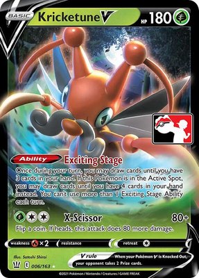 Kricketune V, Prize Pack Series Cards
