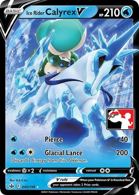 Ice Rider Calyrex V, Prize Pack Series Cards