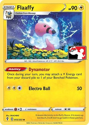 Flaaffy, Prize Pack Series Cards