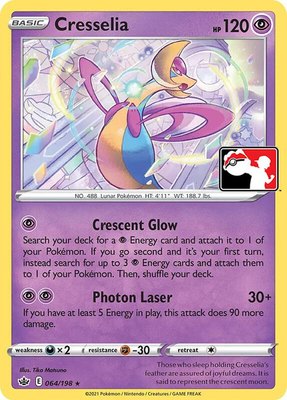 Cresselia, Prize Pack Series Cards