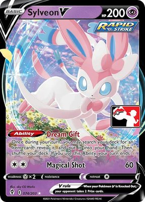 Sylveon V, Prize Pack Series Cards