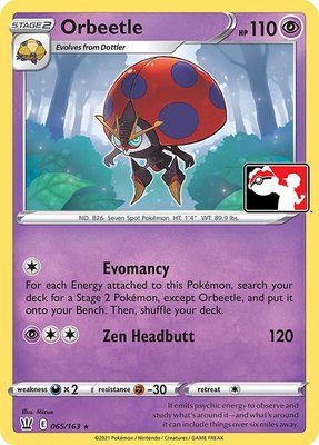 Orbeetle, Prize Pack Series Cards