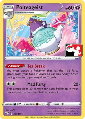 Polteageist, Prize Pack Series Cards