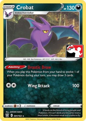 Crobat, Prize Pack Series Cards