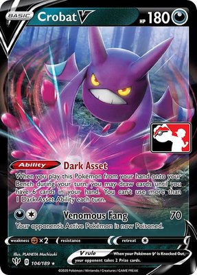 Crobat V, Prize Pack Series Cards