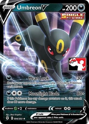 Umbreon V, Prize Pack Series Cards