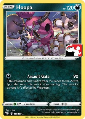 Hoopa, Prize Pack Series Cards
