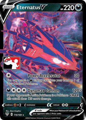 Eternatus V, Prize Pack Series Cards