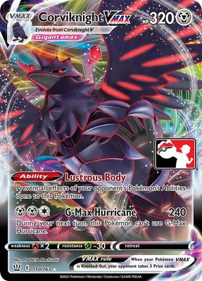 Corviknight VMAX, Prize Pack Series Cards