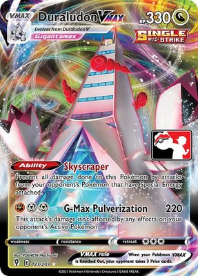 Duraludon VMAX, Prize Pack Series Cards