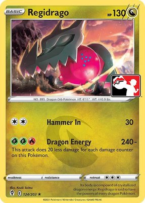 Regidrago, Prize Pack Series Cards