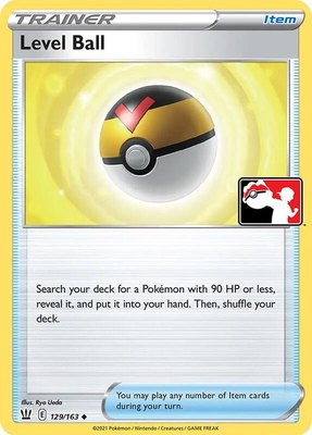 Level Ball, Prize Pack Series Cards