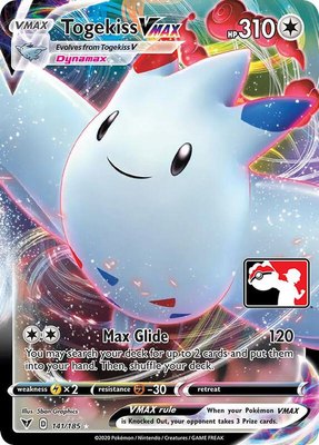 Togekiss VMAX, Prize Pack Series Cards