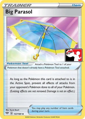 Big Parasol, Prize Pack Series Cards