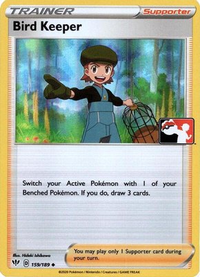 Bird Keeper, Prize Pack Series Cards