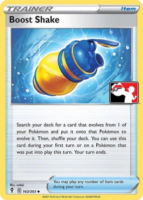 Boost Shake, Prize Pack Series Cards