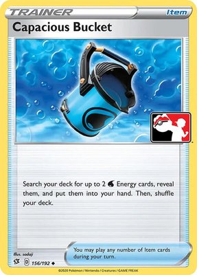 Capacious Bucket, Prize Pack Series Cards
