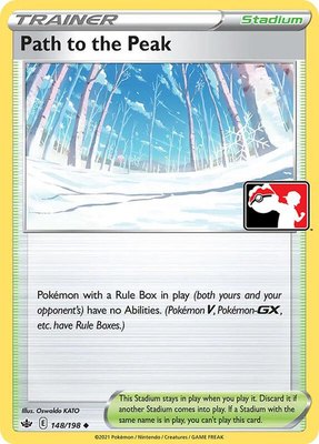 Path to the Peak, Prize Pack Series Cards
