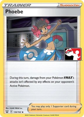 Phoebe, Prize Pack Series Cards