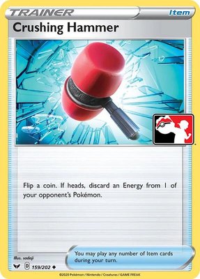 Crushing Hammer, Prize Pack Series Cards