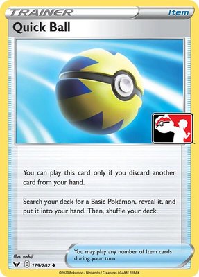 Quick Ball, Prize Pack Series Cards
