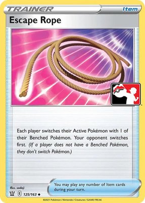 Escape Rope, Prize Pack Series Cards