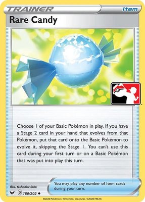Rare Candy, Prize Pack Series Cards