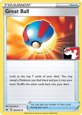 Great Ball, Prize Pack Series Cards