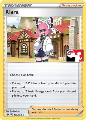 Klara, Prize Pack Series Cards