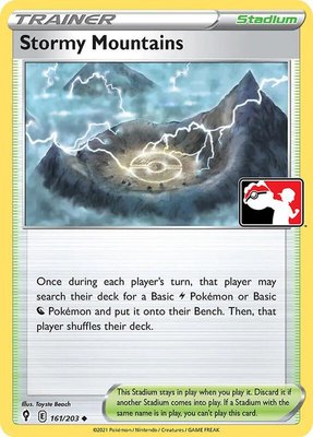 Stormy Mountains, Prize Pack Series Cards