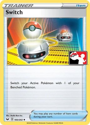 Switch, Prize Pack Series Cards