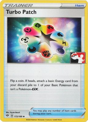 Turbo Patch, Prize Pack Series Cards