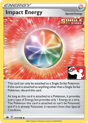 Impact Energy, Prize Pack Series Cards