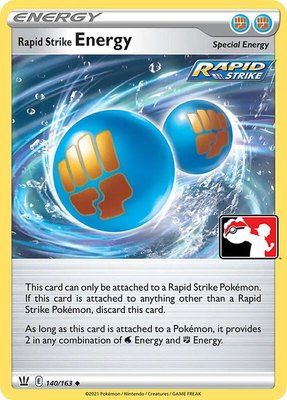 Rapid Strike Energy, Prize Pack Series Cards