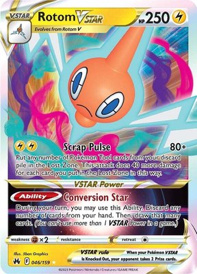 Rotom VSTAR, Crown Zenith