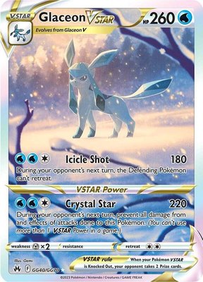 Glaceon VSTAR, Crown Zenith: Galarian Gallery