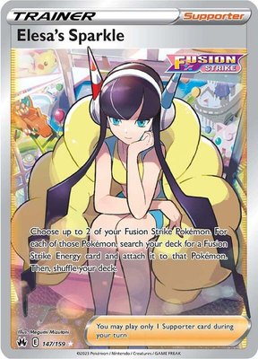 Elesa's Sparkle (Full Art), Crown Zenith