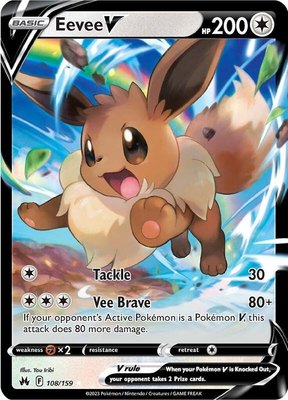 Eevee V, Crown Zenith