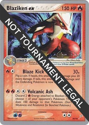 Blaziken ex (Chris Fulop), World Championship Decks