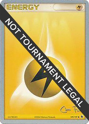 Lightning Energy (Chris Fulop), World Championship Decks