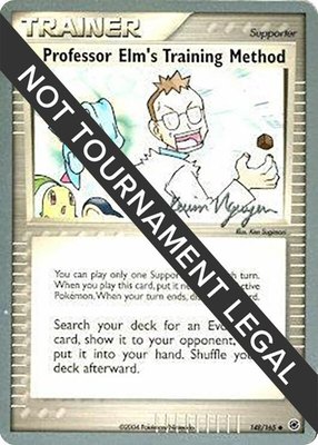 Professor Elm's Training Method (Kevin Nguyen), World Championship Decks