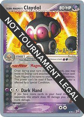 Team Magma's Claydol (Tsuguyoshi Yamato), World Championship Decks