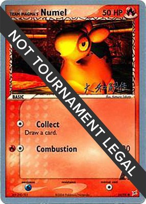 Team Magma's Numel (Tsuguyoshi Yamato), World Championship Decks