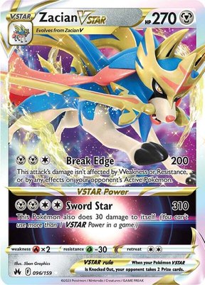 Zacian VSTAR, Crown Zenith