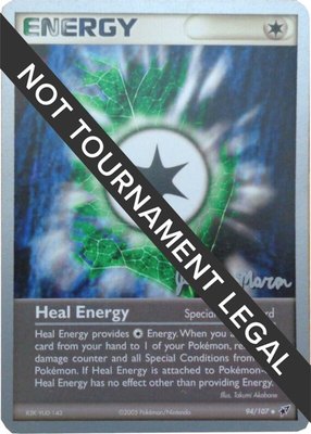 Heal Energy (Jeremy Maron), World Championship Decks