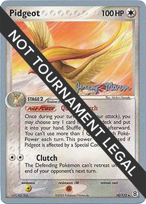 Pidgeot (Jeremy Maron), World Championship Decks