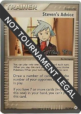 Steven's Advice (Curran Hill), World Championship Decks