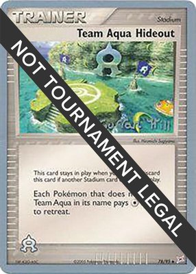 Team Aqua Hideout (Curran Hill), World Championship Decks
