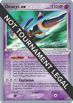 Deoxys ex (Jason Klaczynski), World Championship Decks