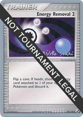 Energy Removal 2 (Miska Saari), World Championship Decks